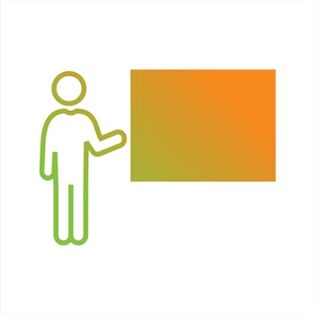 Beautiful Presentation Line Vector Icon