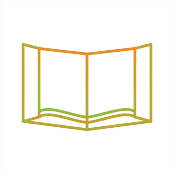 Beautiful Book Line Vector Icon
