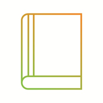 Beautiful Book vector line icon