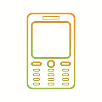 Beautiful Phone vector line icon