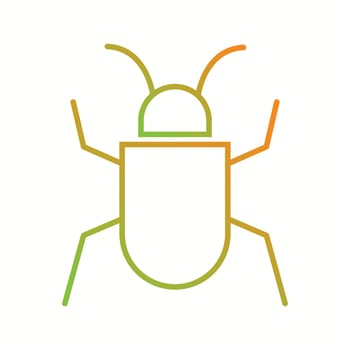 Beautiful Bug vector line icon