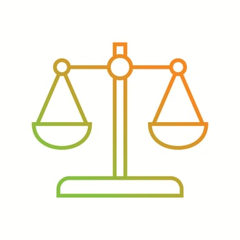Beautiful Balance vector line icon