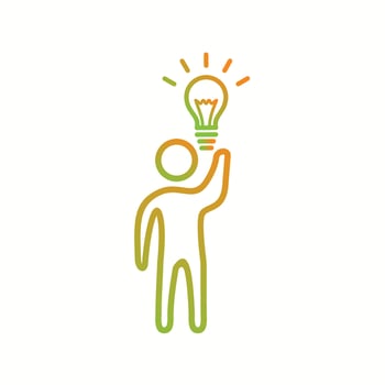 Beautiful Idea vector line icon