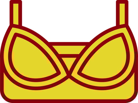 Bra Vector Icon Design