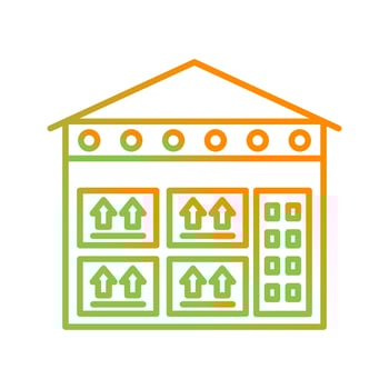 Storage Unit Vector Icon