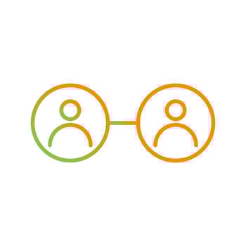 Social Circle Vector Icon