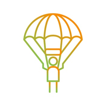 Parachuter Vector Icon