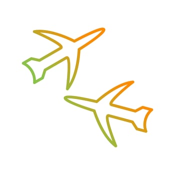 Multiple Flights Vector Icon