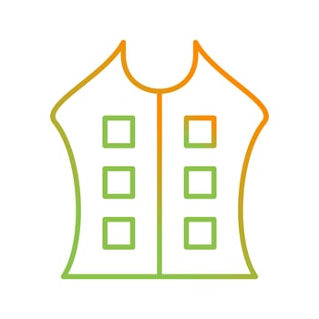 Bullet Proof Vest Vector Icon