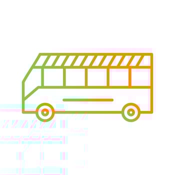 School Bus Vector Icon