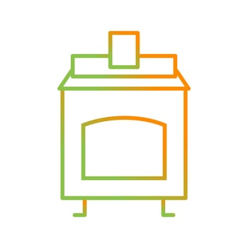 Coal Furnace Vector Icon