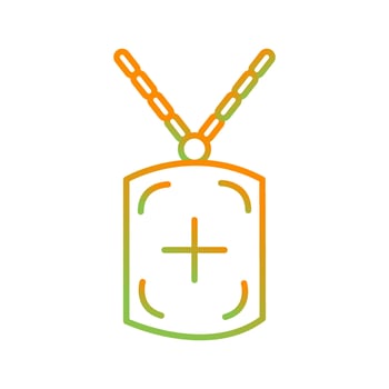 Militrary Chain Vector Icon