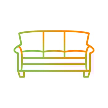 Large Sofa Vector Icon