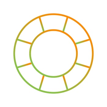 Life Saving Tube Vector Icon