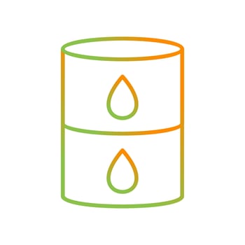 Oil Barrel Vector Icon