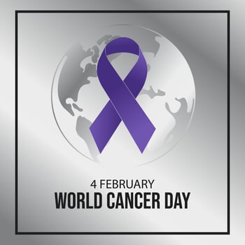 world cancer day vector illustration design. 4 February