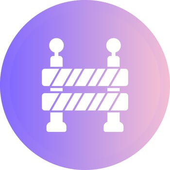 Barrier Vector Icon