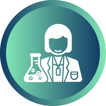 Scientist Vector Icon