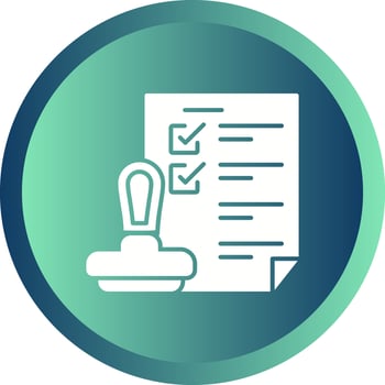 Stamp Vector Icon
