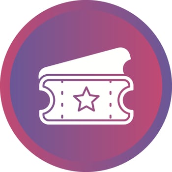 Ticket Vector Icon