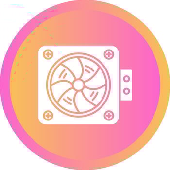 Ventilation Vector Icon