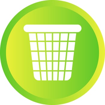 Trash Bin Vector Icon