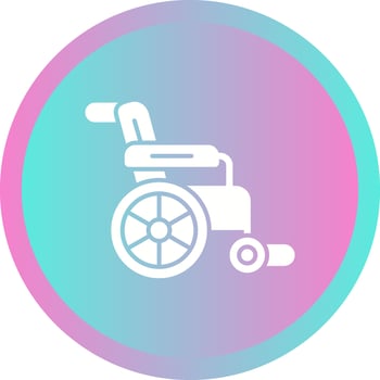 Wheelchair Vector Icon