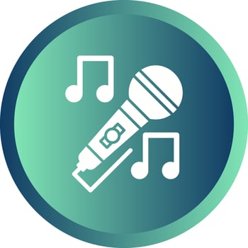 Karaoke Vector Icon