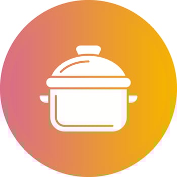 Cooking Pot Vector Icon