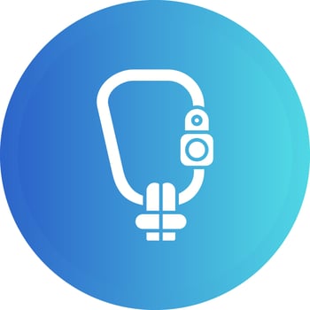 Carabiner Vector Icon