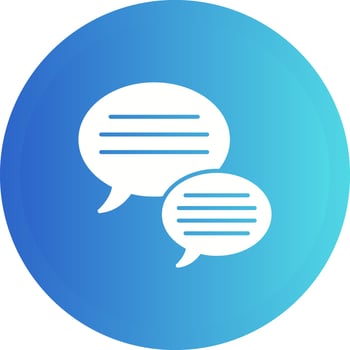 Speech Bubble Vector Icon