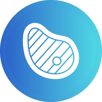 Steak Vector Icon