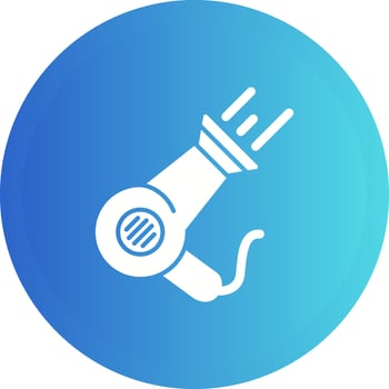 Hair Dryer Vector Icon