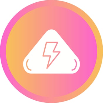 Electrical Hazard Vector Icon