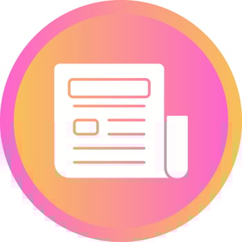 News Paper Vector Icon
