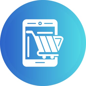 Online Shopping Vector Icon