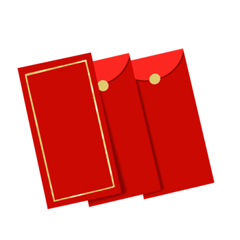 Chinese New Year Red Packet png