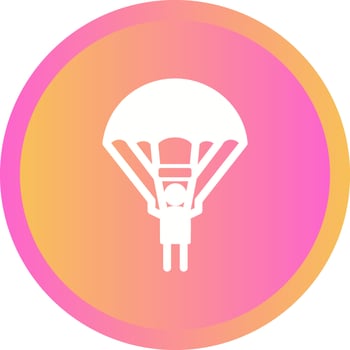 Parachuter Vector Icon