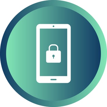 Secure Device Vector Icon