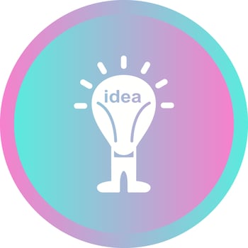 Brilliant Idea Vector Icon