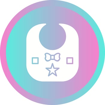 Baby Bib Vector Icon