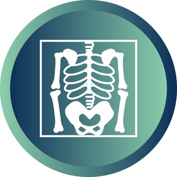 Beautiful Skeleton Vector Glyph icon