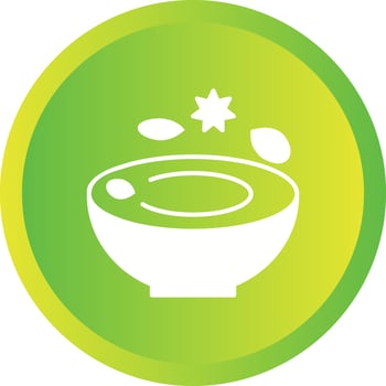 Beautiful Feet Vector Glyph icon