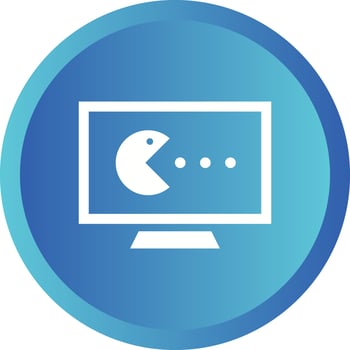 Beautiful Pie chart Vector Glyph icon