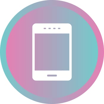 Beautiful Smartphone Vector Glyph icon