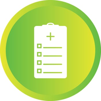 Beautiful Add report Vector Glyph icon