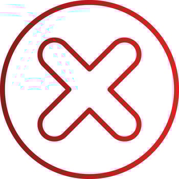 Multiplication Vector Icon