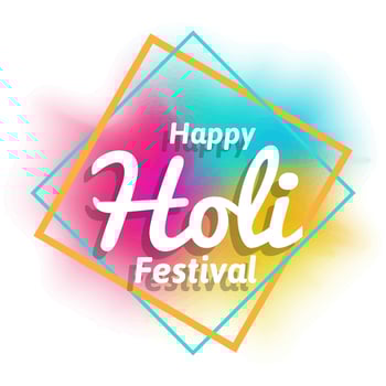 illustration of abstract colorful Happy Holi background. vector file