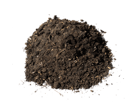 pile of soil isolated png