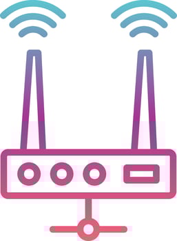 Router Device Vector Icon